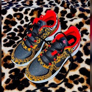 Leopard Print Sneakers